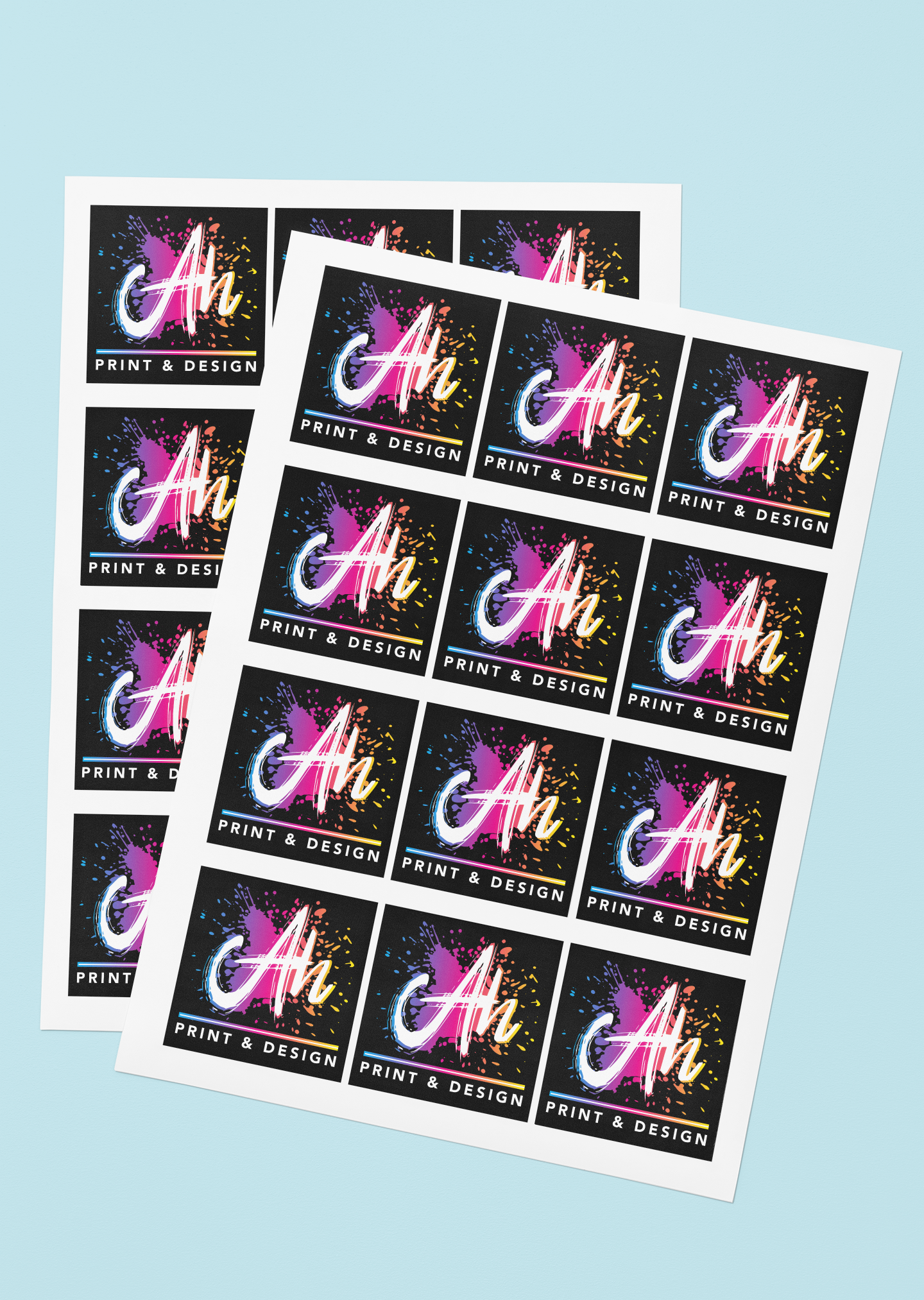 VINYL STICKER LABELS – AH Print & Design