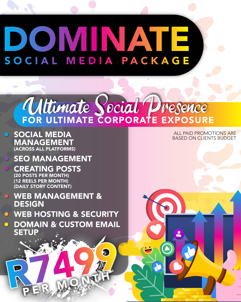DOMINATE SOCIAL PACKAGE